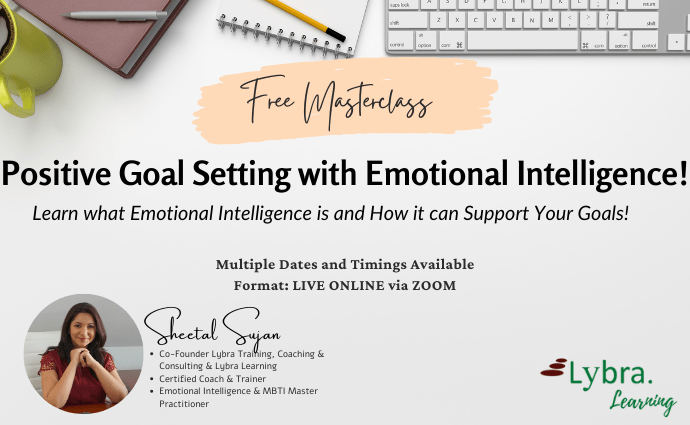 Positive Goal Setting with Emotional Intelligence Masterclass Post Website